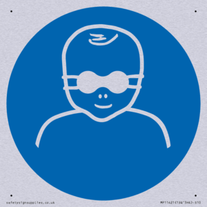 Mandatory: Protect infants eyes with opaque eye protection
